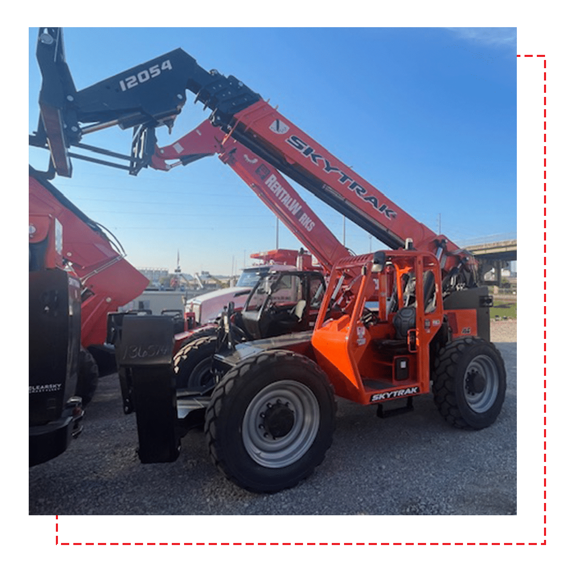 A Skytrak Crane | Nashville Crane Rentals